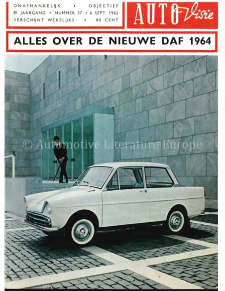 1963 AUTOVISIE MAGAZINE 37 NEDERLANDS