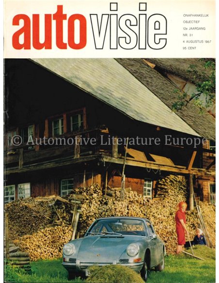 1967 AUTOVISIE MAGAZINE 31 NIEDERLÄNDISCH