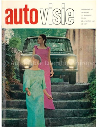 1967 AUTOVISIE MAGAZINE 34 NIEDERLÄNDISCH