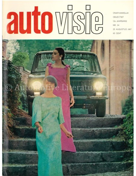 1967 AUTOVISIE MAGAZINE 34 NIEDERLÄNDISCH