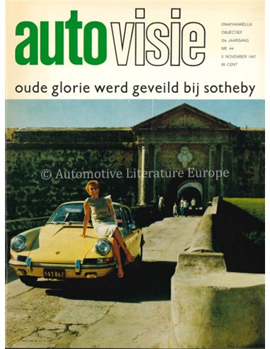 1967 AUTOVISIE MAGAZINE 44 NIEDERLÄNDISCH