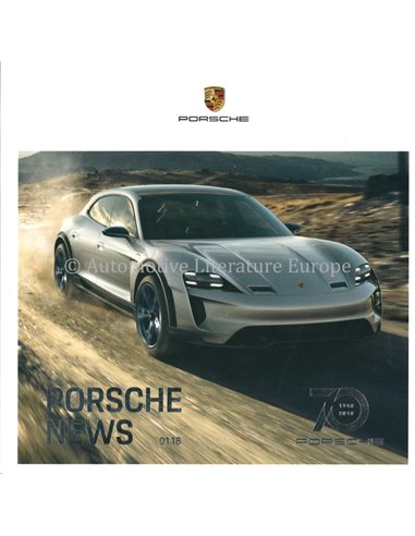 2017 PORSCHE NEWS PROSPEKT DEUTSCH