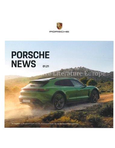 2021 PORSCHE NEWS PROSPEKT DEUTSCH