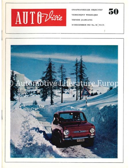 1965 AUTOVISIE MAGAZIN 32 NIEDERLÄNDISCH