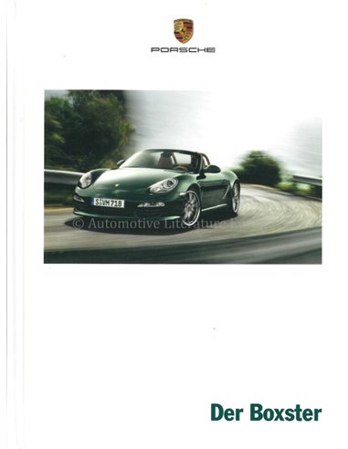 2011 PORSCHE BOXSTER HARDCOVER BROCHURE DUITS