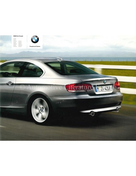 2007 BMW 3 SERIE COUPÉ BROCHURE NEDERLANDS