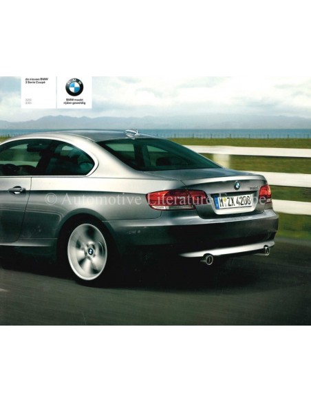 2006 BMW 3 SERIE COUPÉ BROCHURE NEDERLANDS