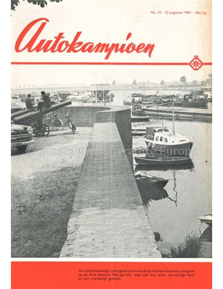 1964 AUTOKAMPIOEN MAGAZIN 34 NIEDERLÄNDISCH