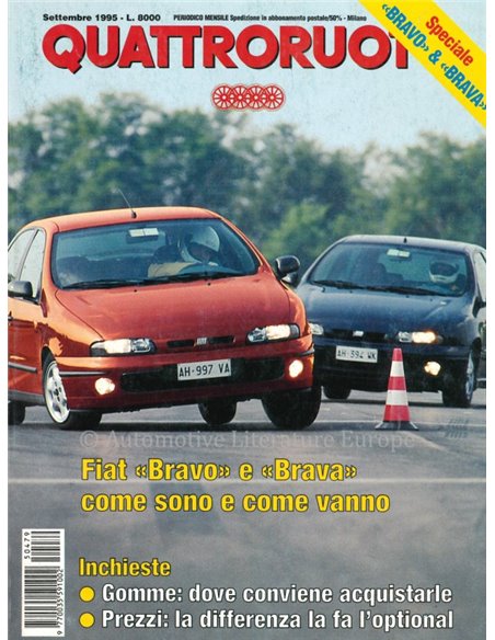 1995 QUATTRORUOTE MAGAZIN 479 ITALIENISCH