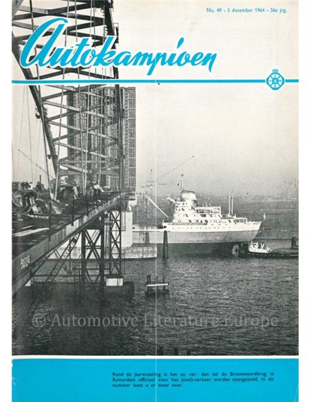 1964 AUTOKAMPIOEN MAGAZIN 49 NIEDERLÄNDISCH