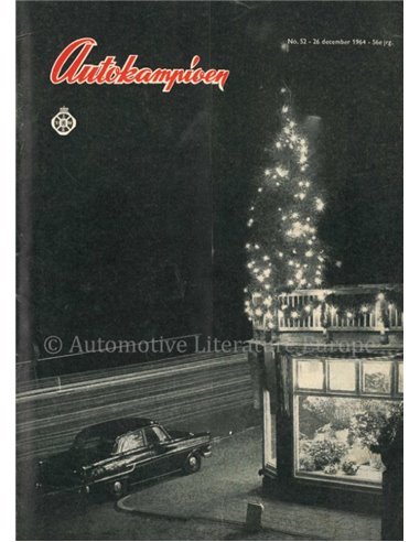 1964 AUTOKAMPIOEN MAGAZIN 52 NIEDERLÄNDISCH