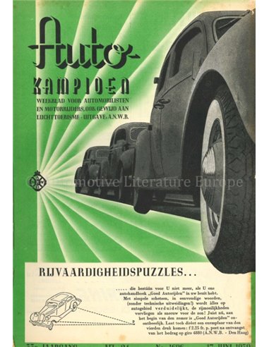 1939 AUTOKAMPIOEN MAGAZINE 24 NEDERLANDS