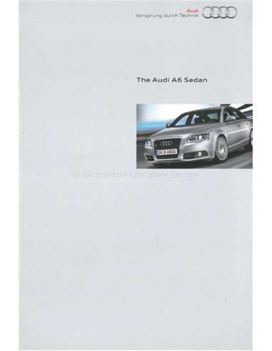 2011 AUDI A6 BROCHURE ENGLISH (AU)