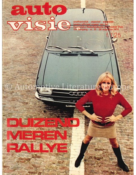 1970 AUTOVISIE MAGAZIN 35 NIEDERLÄNDISCH