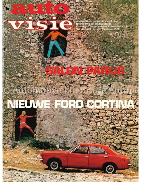 1970 AUTOVISIE MAGAZINE 41 NEDERLANDS