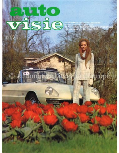 1969 AUTOVISIE MAGAZIN 28 NIEDERLÄNDISCH