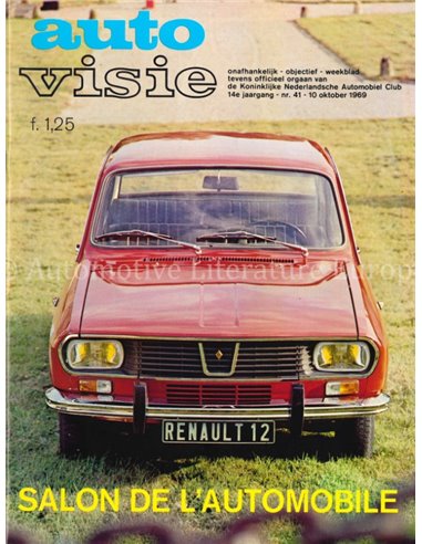 1969 AUTOVISIE MAGAZIN 41 NIEDERLÄNDISCH