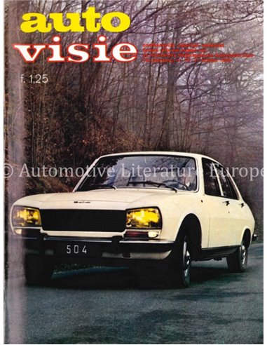 1969 AUTOVISIE MAGAZIN 44 NIEDERLÄNDISCH