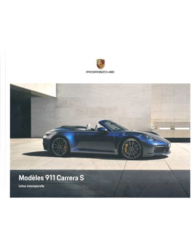 2020 PORSCHE 911 CARRERA S HARDBACK BROCHURE FRENCH