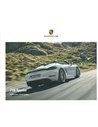 2021 PORSCHE 718 SPYDER HARDBACK BROCHURE GERMAN