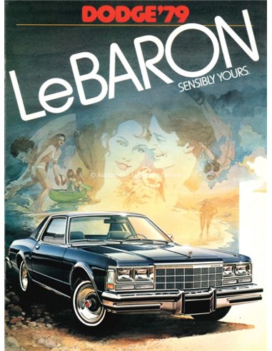 1979 DODGE LEBARON PROSPEKT ENGLISCH