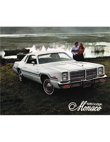 1978 DODGE MONACO PROSPEKT ENGLISCH