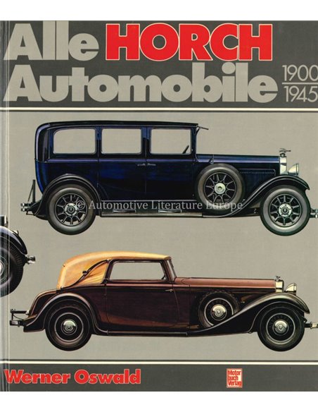 ALLE AUDI AUTOMOBILE 1910 - 1980 - WERNER OSWALD - BUCH