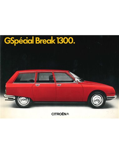 1980 CITROËN GSPÉCIALPROSPEKT FRANZÖSISCH