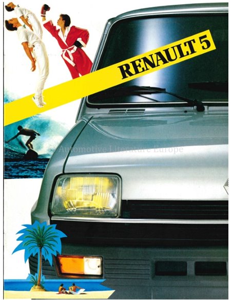 1983 RENAULT 5 BROCHURE NEDERLANDS