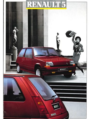 1988 RENAULT 5 BROCHURE NEDERLANDS