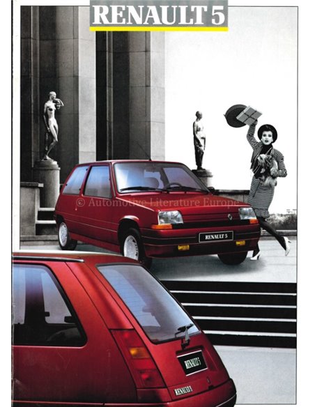 1988 RENAULT 5 BROCHURE NEDERLANDS