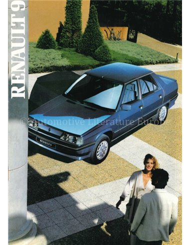 1987 RENAULT 9 BROCHURE NIEDERLÄNDISCH