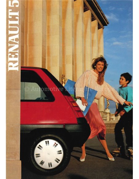 1986 RENAULT 5 BROCHURE DUTCH