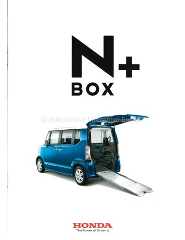 2014 HONDA N+ BOX BROCHURE JAPANS