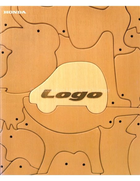 1999 HONDA LOGO BROCHURE JAPANS