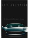 1992 JAGUAR XJ220 BROCHURE DUITS