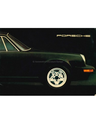 1975 PORSCHE  911 PROSPEKT DEUTSCH...