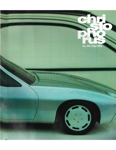 1984 PORSCHE CHRISTOPHORUS MAGAZIN 188 DEUTSCH