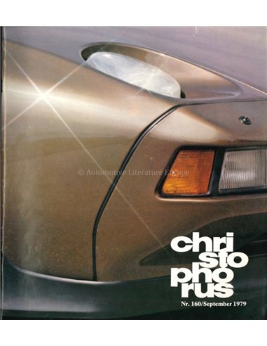 1979 PORSCHE CHRISTOPHORUS MAGAZIN 160 DEUTSCH