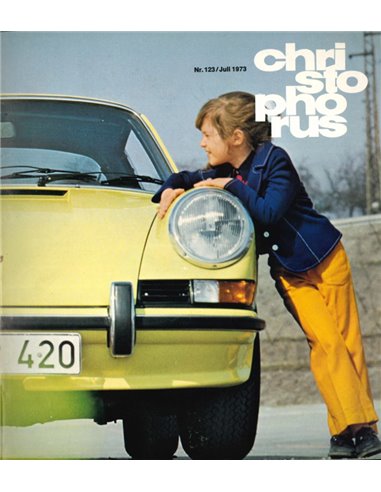 1973 PORSCHE CHRISTOPHORUS MAGAZINE 123 DUITS