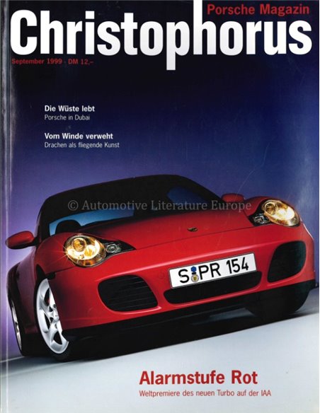 1999 PORSCHE CHRISTOPHORUS MAGAZIN 280 DEUTSCH