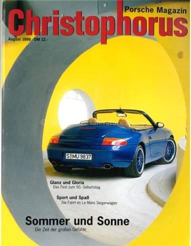 1998 PORSCHE CHRISTOPHORUS MAGAZIN 273 DEUTSCH