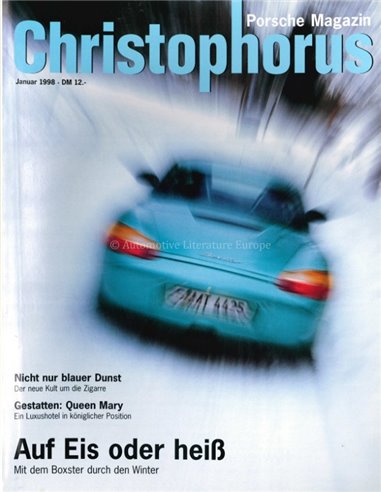 1998 PORSCHE CHRISTOPHORUS MAGAZIN 270 DEUTSCH