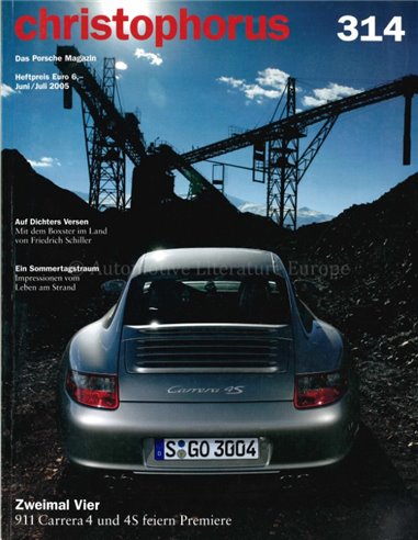 2005 PORSCHE CHRISTOPHORUS MAGAZINE 314 DUITS