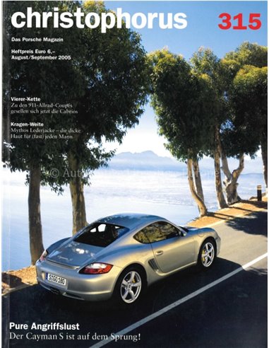 2005 PORSCHE CHRISTOPHORUS MAGAZIN 315 DEUTSCH