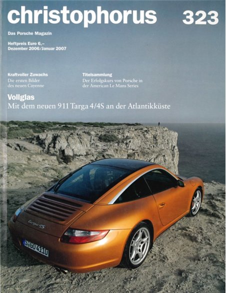 2007 PORSCHE CHRISTOPHORUS MAGAZIN 323 DEUTSCH