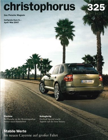 2007 PORSCHE CHRISTOPHORUS MAGAZIN 325 DEUTSCH