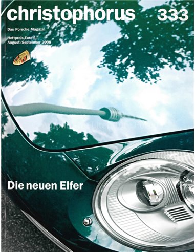 2008 PORSCHE CHRISTOPHORUS MAGAZIN 333 DEUTSCH