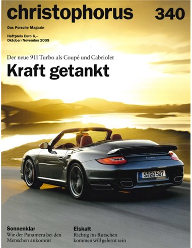 2009 PORSCHE CHRISTOPHORUS MAGAZINE 340 DUITS