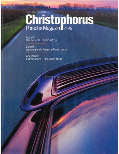 1995 PORSCHE CHRISTOPHORUS MAGAZINE 253 DUITS